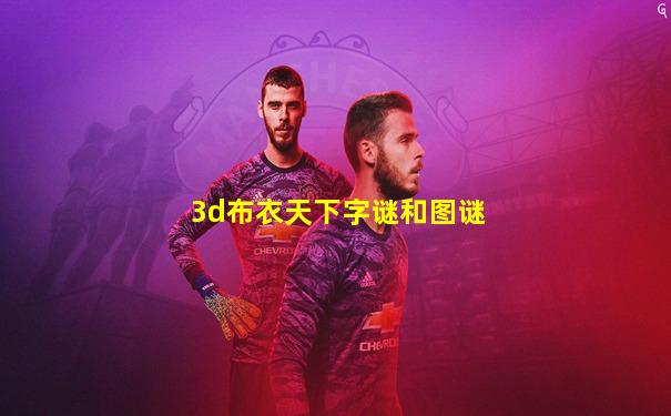 3d布衣天下字谜和图谜