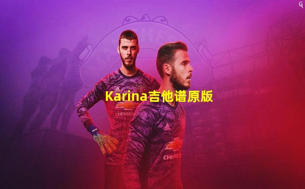 Karina吉他谱原版