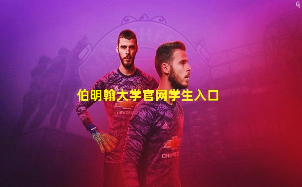 伯明翰大学官网学生入口