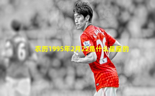 农历1995年2月22是什么星座的