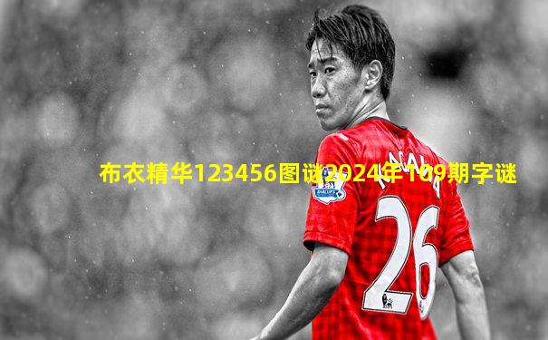 布衣精华123456图谜2024年109期字谜
