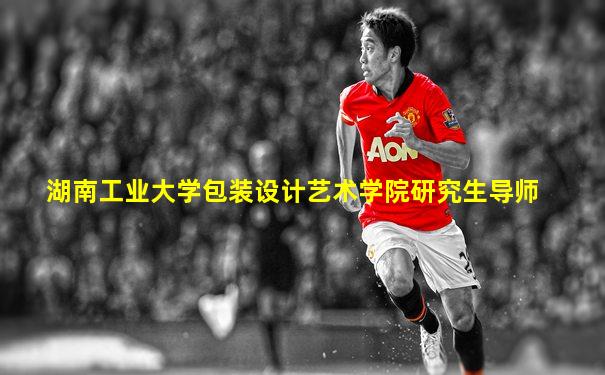 湖南工业大学包装设计艺术学院研究生导师